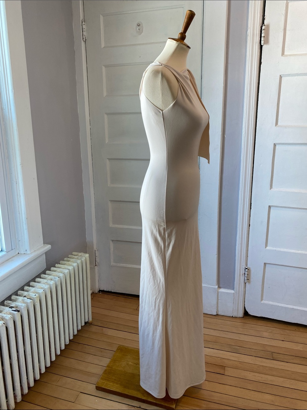 NWT Commense Beloved Knotted Sleeveless Long Dress, XS - Picture 10 of 16